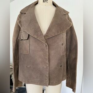 MM6 Leather jacket